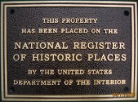 National Register Standard Plaque national register plaque