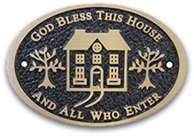 god bless this house plaque