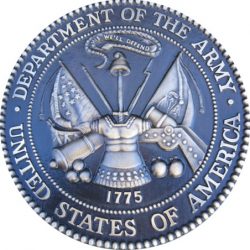 Army Bas Relief Seal