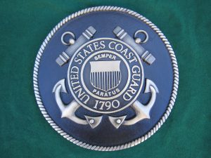 Bronze US Coast Guard Seal 2