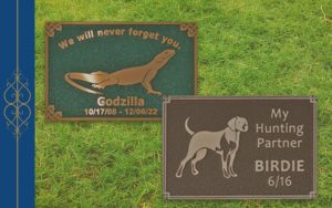 erie landmark pet plaques