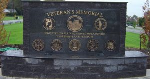 bronze veteran memorial plaque