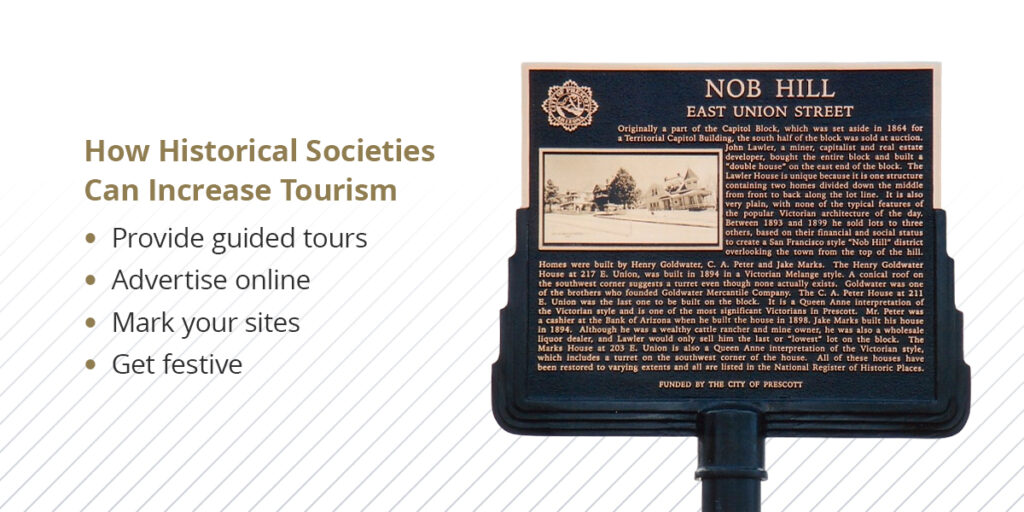 How Historical Societies Can Increase Tourism